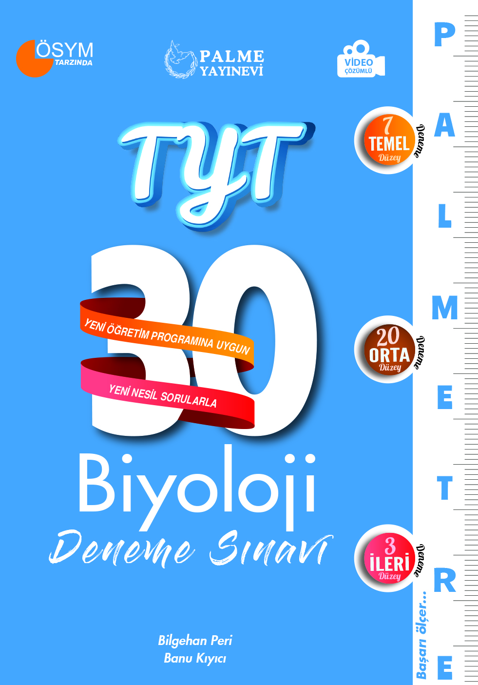 TYT Palmetre Biyoloji 30 Deneme Sınavı kapak görseli